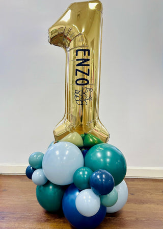 Number Balloon Stack